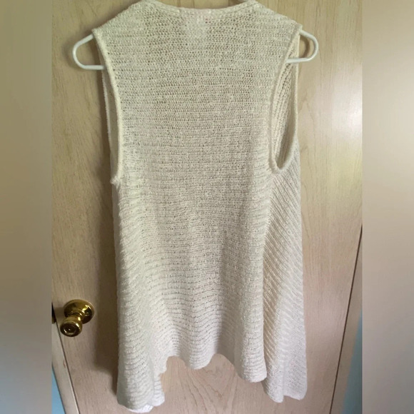 Lilly Pulitzer Sweaters Lilly Pulitzer Kingston Sweater Vest Resort White Sz M - Picture 7 of 10